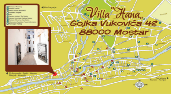 hotel_hana_mostar_mapa