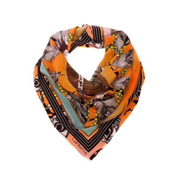 Laniakea Beograd we design silk scarves