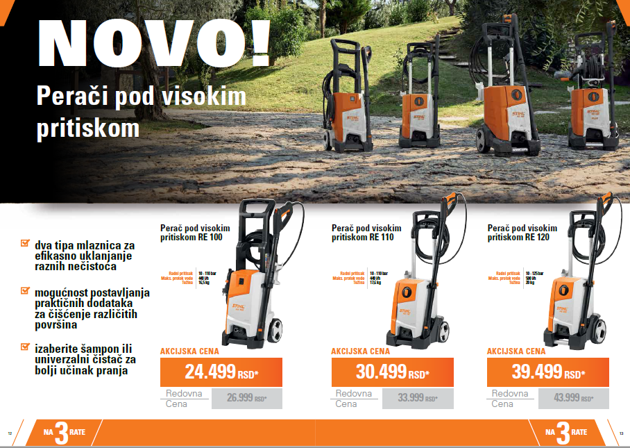 plakat akcija peraci pod visokim pritiskom stihl braca lazic kosjeric