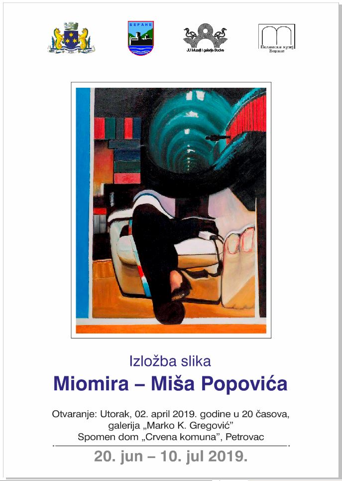 plakat_izlozba_miomir_miso_popovic_2019_galerija-marko-krstov-gregovic-spomen-dom-crvena-komuna-petrovac