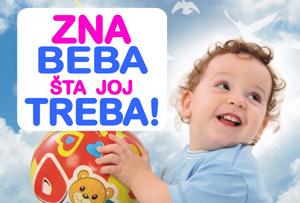 Radović De Company doo Arilje Zna beba šta joj treba!