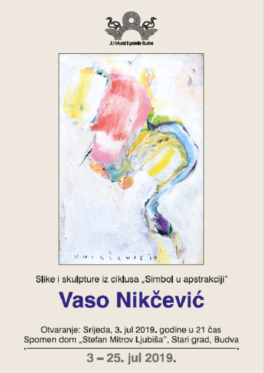 Otvaranje izložbe slika Vasa Nikčevića 2019 Budva