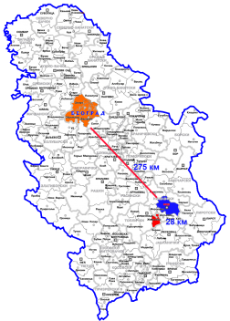 Geografski položaj opštine Žitorađa