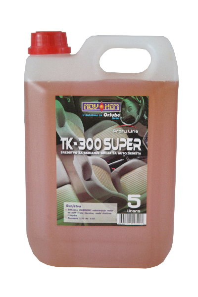 Novohem doo TK-300 super šampon za skidanje fleka sa sedišta