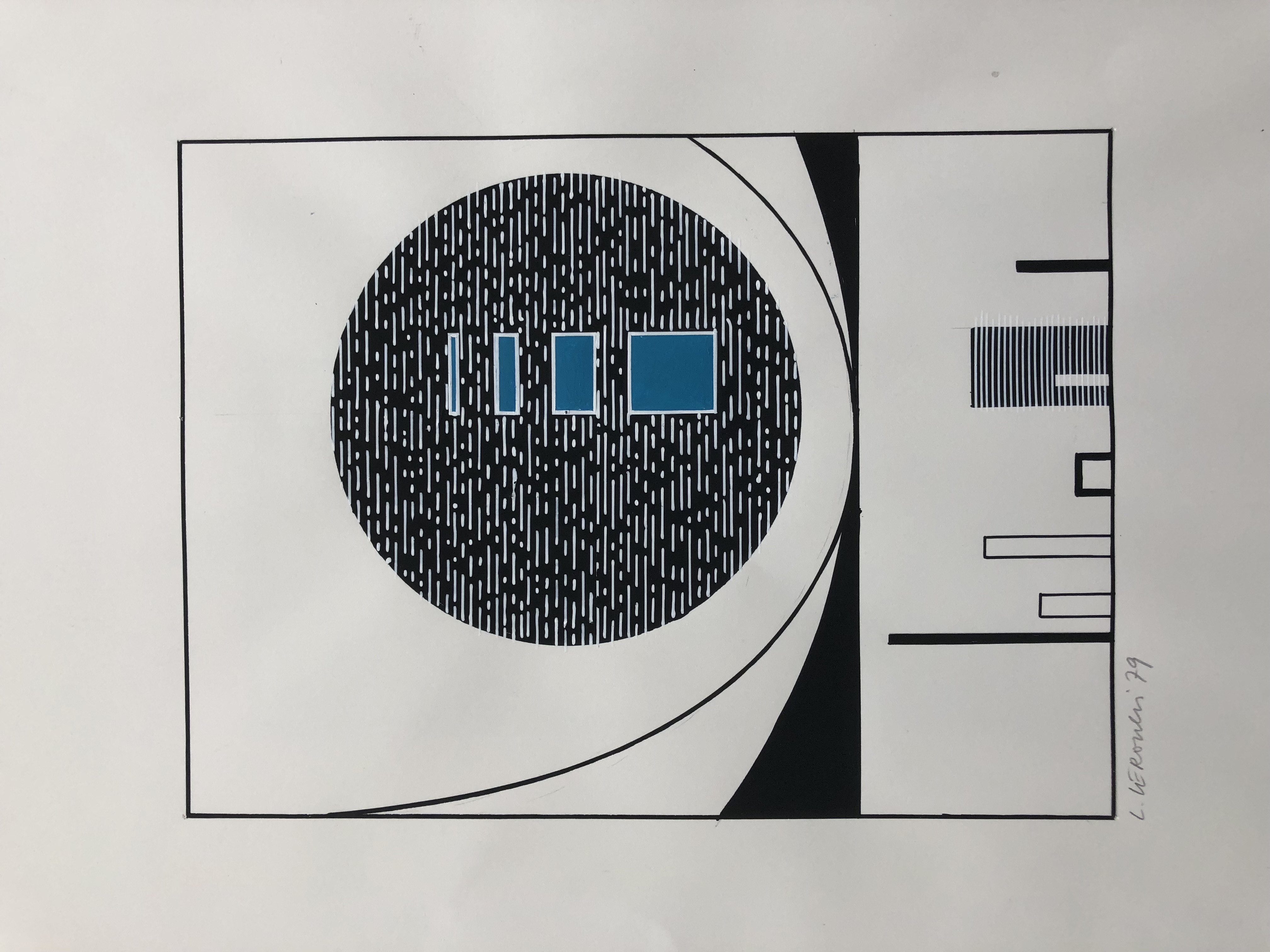 Veronesi, Costruzione x 1, xilografia