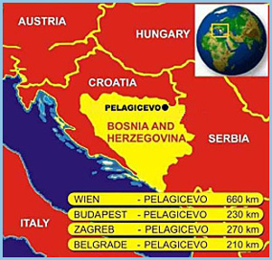 Geografski položaj opštine Pelagićevo Republika Srpska
