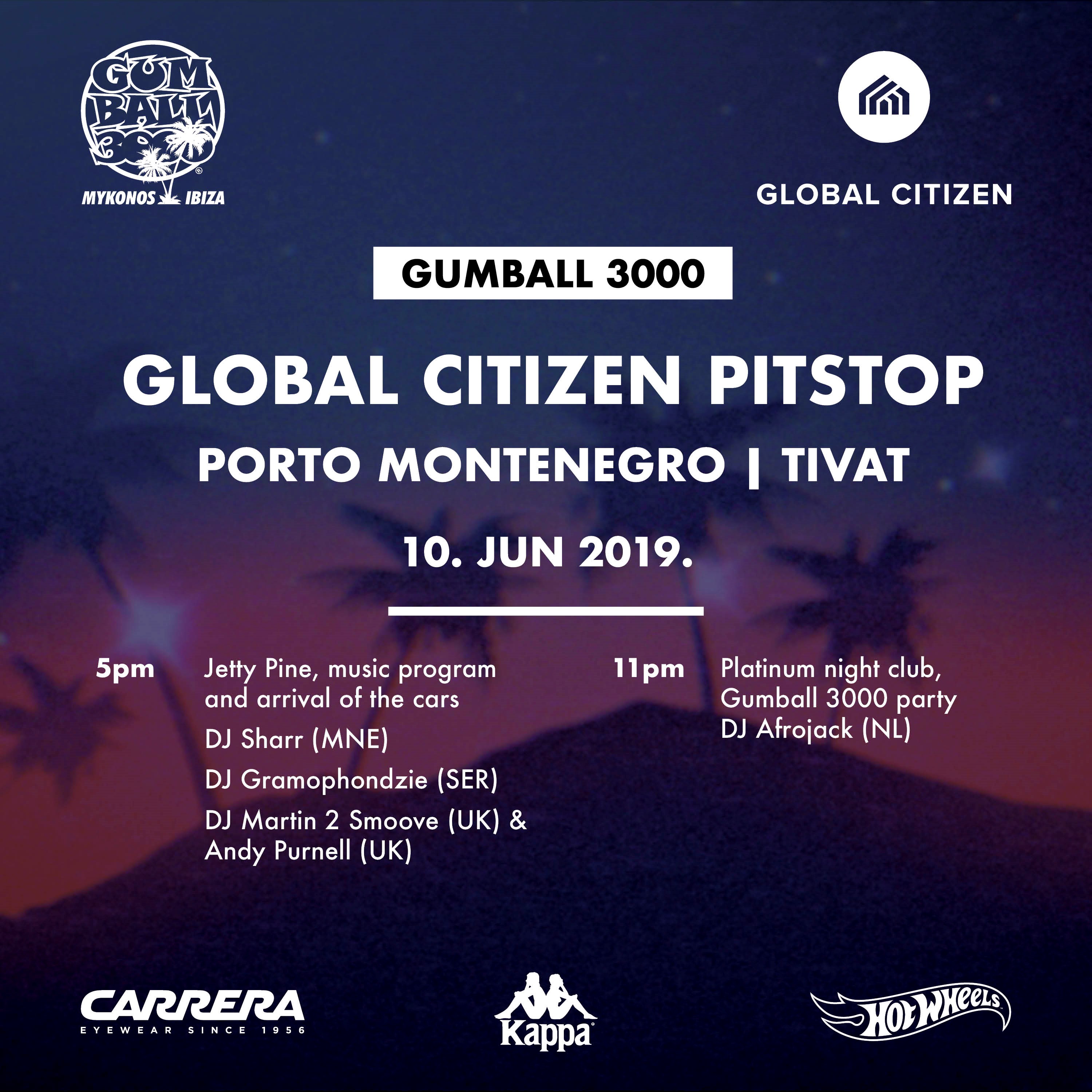 plakat gumball 3000 tivat porto montenegro plakat gumball 3000 tivat porto montenegro