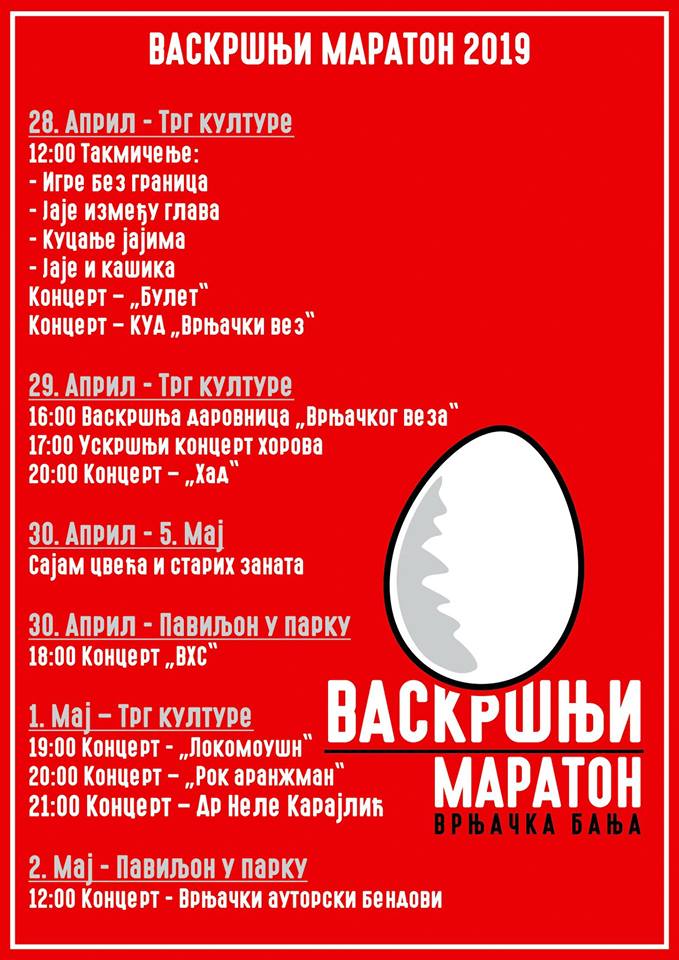 plakat vaskrsnji maraton 2019 vrnjacka banja plakat vaskrsnji maraton 2019 vrnjacka banja