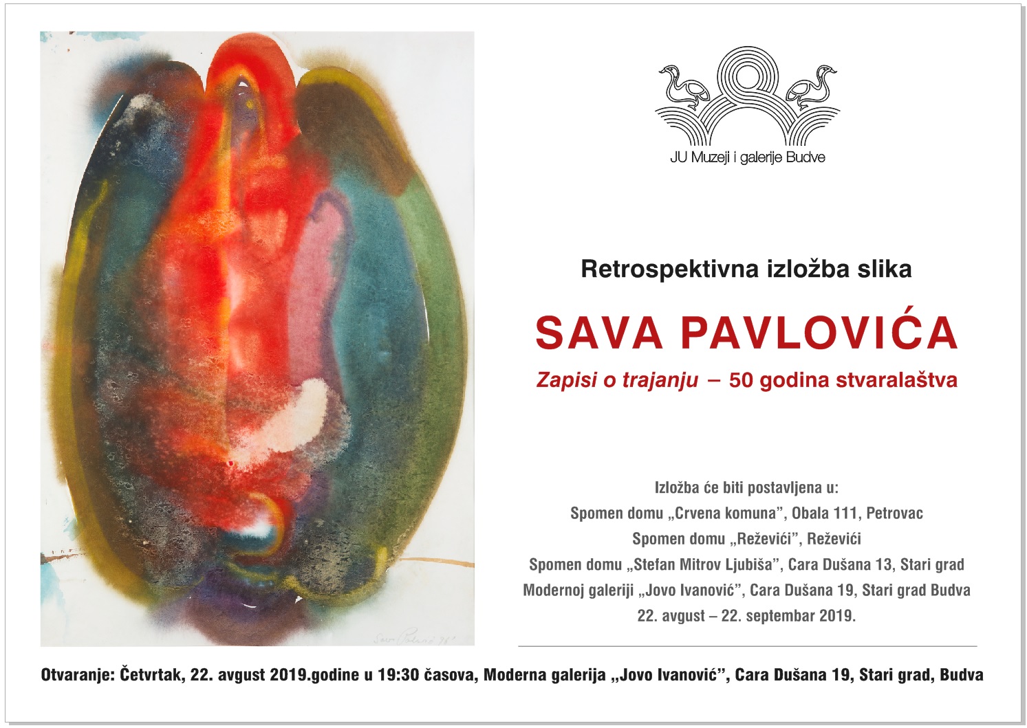 Retrospektivna izlozba slika Sava Pavlovica Retrospektivna izlozba slika Sava Pavlovica