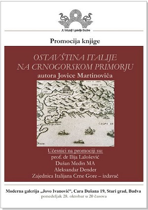 plakat_ promocija_ knjige_ostavstina_italije_na_crnogorskom_primorju
