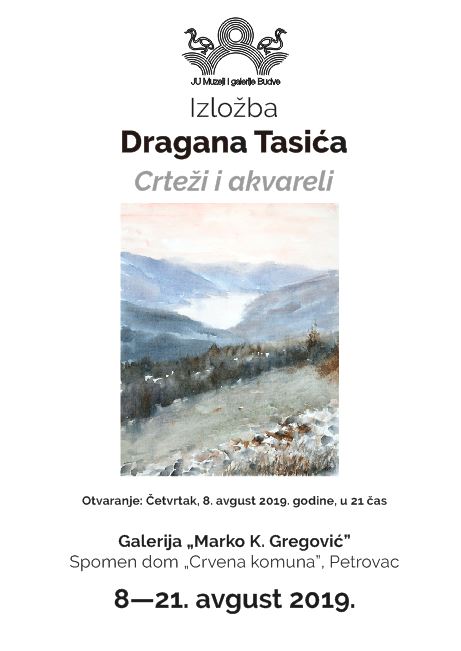 plakat_izlozba_dragana_tasica_crtezi_i_akvareli_2019_petrovac