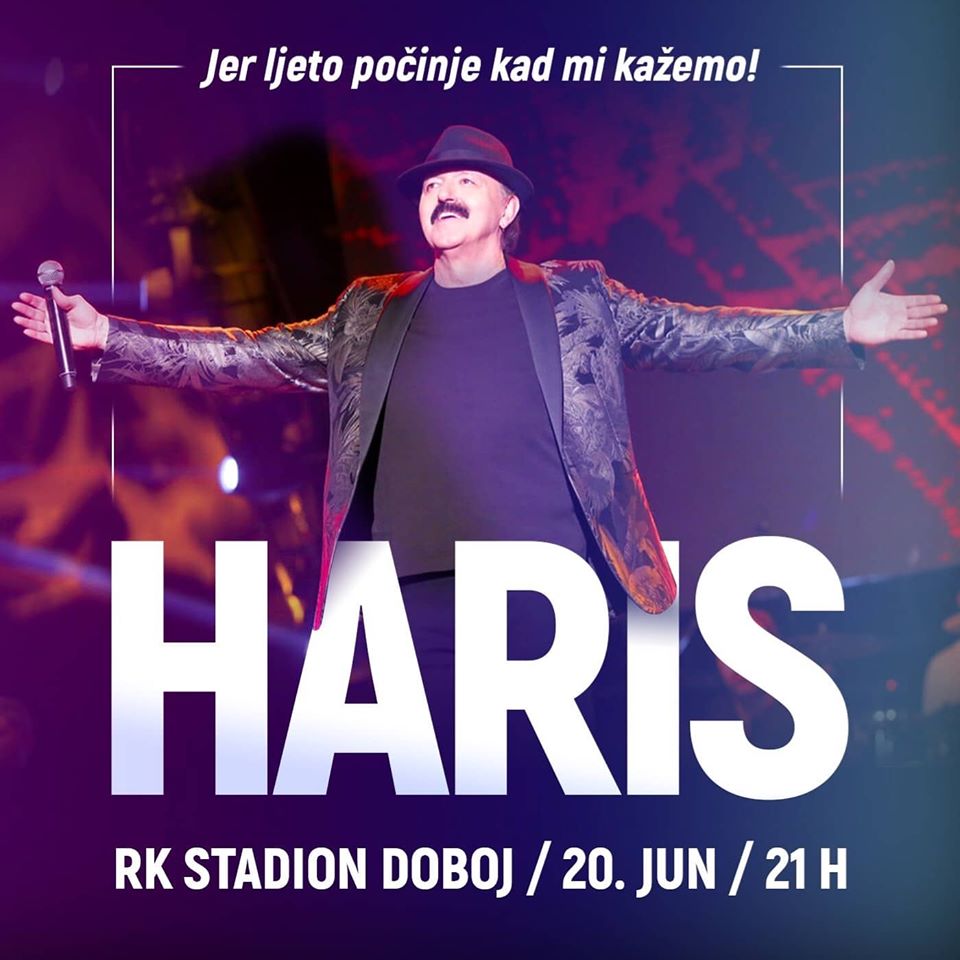 plakat_koncert_haris_dziovic_2020_doboj