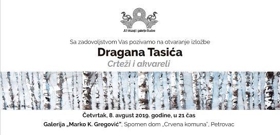 plakat_pozivnica_izlozba_dragana_tasica_crtezi_i_akvareli_2019_petrovac