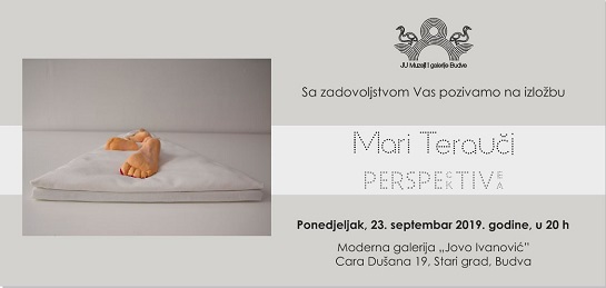 pozivnica izlozba perspektiva mari teruci 2019 budva