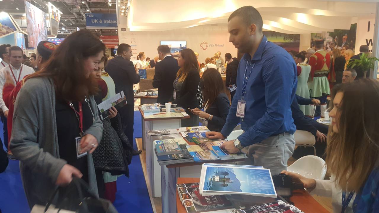 to tivat na crnogorskom standu na wmt 2018 london